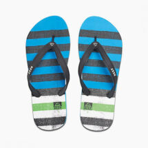 Reef Switchfoot Prints Blue/Green férfi papucs