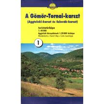 A Gömör-Tornai-karszt turistatérkép