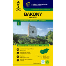 Bakony (déli rész) turistatérkép