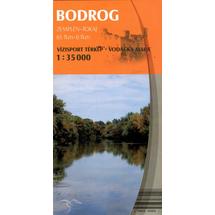 Bodrog vízisport térkép (Zemplén-Tokaj)