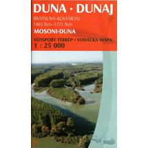 Duna vízisport térkép (Bratislava-Komárom)