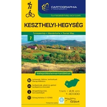 Keszthelyi-hegység turistatérkép