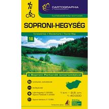 Soproni-hegység turistatérkép
