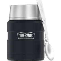 Thermos FOOD JAR 470 ml ételtermosz + kanál Black