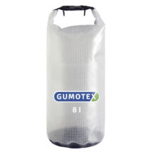 Gumotex vízhatlan zsák 8l transparent