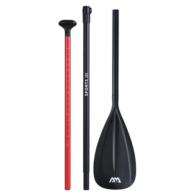 Aqua Marina SPORTS III 3 részes sup evező (piros)