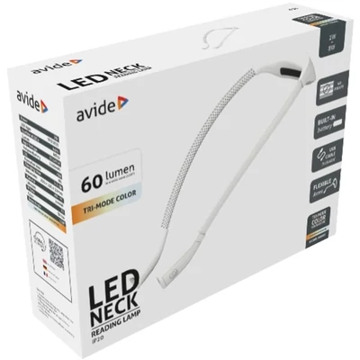 Avide Led Olvasó Lámpa Nyak 2W