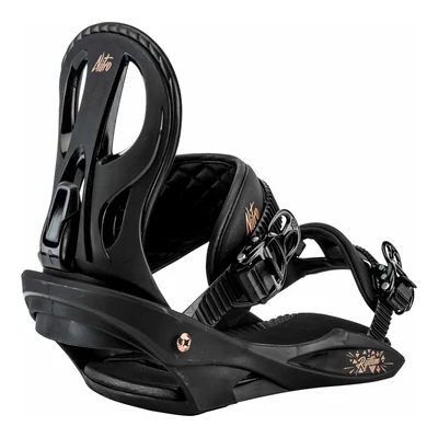 Nitro RYTHM BLACK BRONZE snowboardkötés