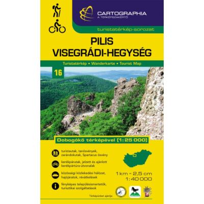 Pilis, Visegrádi-hegység turistatérkép